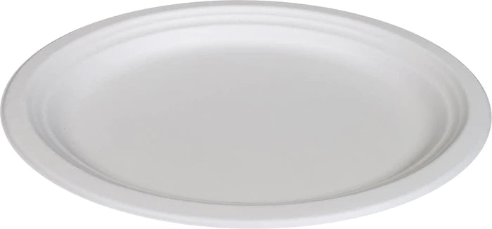 12inch Oval Bagasse Plate - Retail Pack