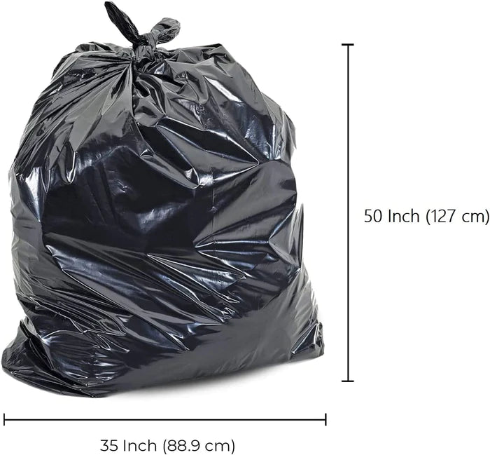 Garbage Bags - Ex-Strong - Black - 35"x50"