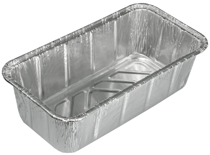 2 lbs Loaf Pans - Oblong Foil Container - 316