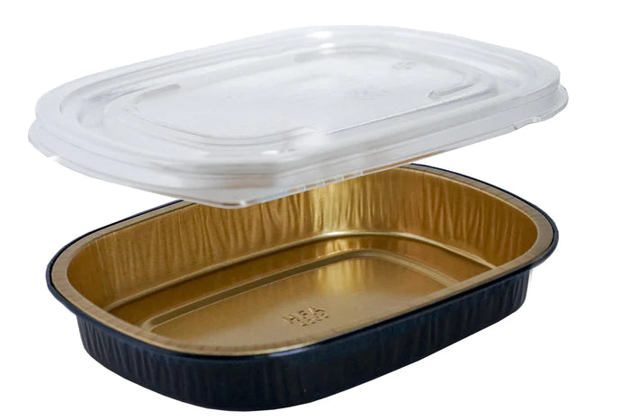 4201-55-100WDL - Small Gourmet to Go Pans with Clear Lids