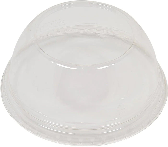 Dome Lids w/No Hole - For 5oz/8oz/12oz Dessert Cup - AMDLNH 626