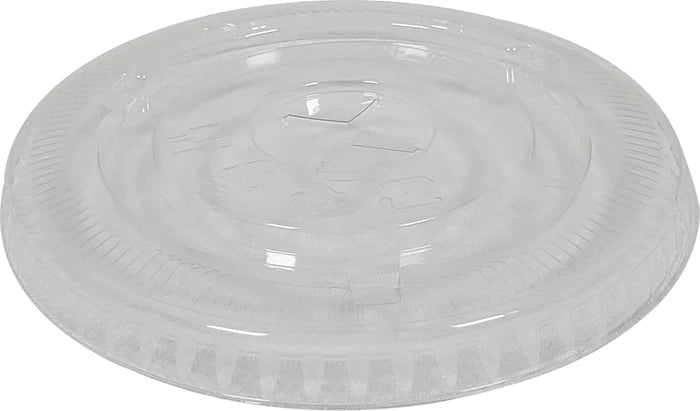 92mm - X Slot Flat Lids - For 12oz CP12 - XFLAT-12