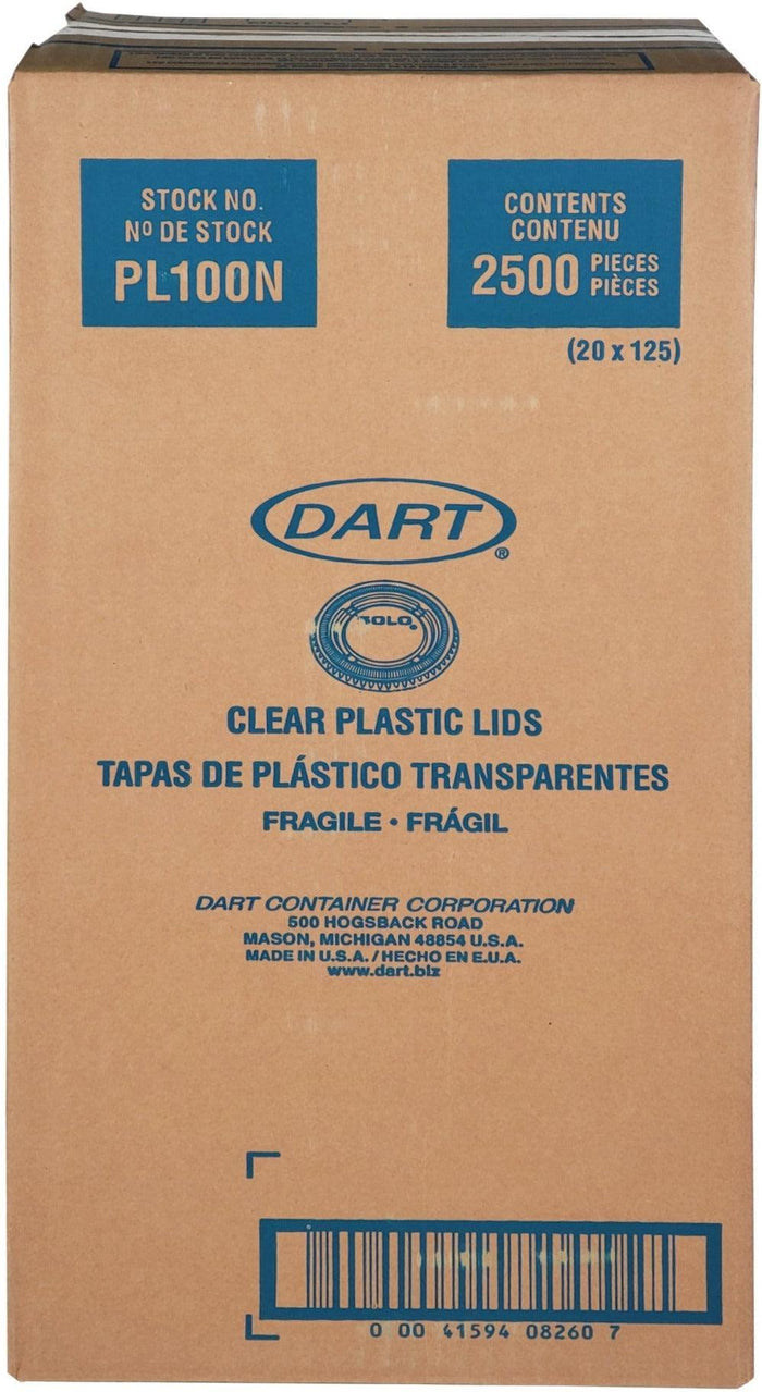 Lids for Portion Cups - Clear - PL100N