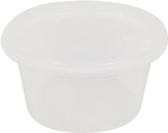 SR-12 - 12oz Round Deli Container w/Lids