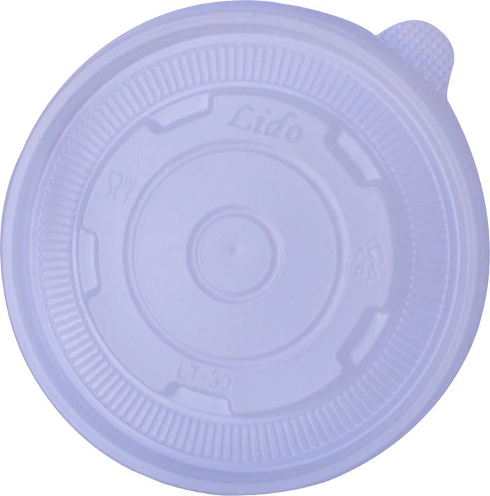 Plastic Lids for 10 oz Paper Soup Container - 10L