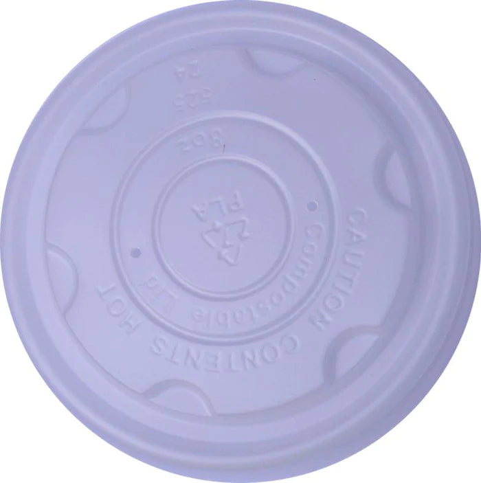 PLA 8oz Soup Paper Cup Lid