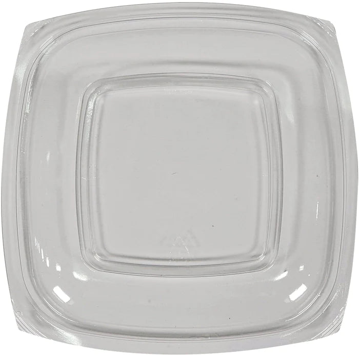 Lids for Plastic Square Bowl - Medium - 48oz