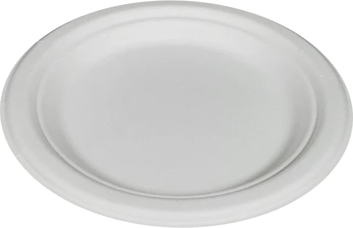 Bagasse Plate - 6.75" Round