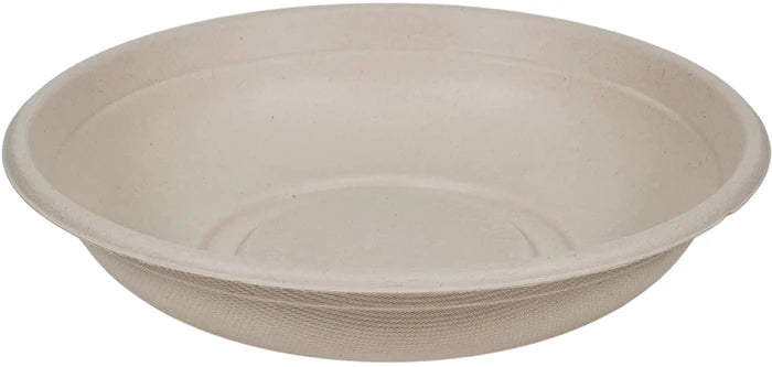 24oz Round Natural Pulp Bowl - CR24