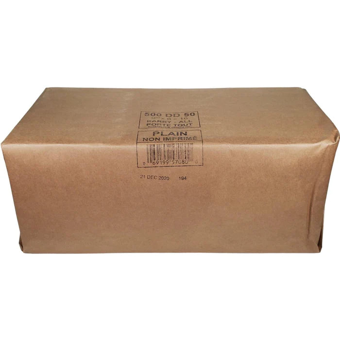 Paper Bags - DD50 - Brown - 9.75x6x16.5