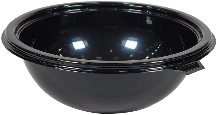 32oz Salad Bowl - PET - Black