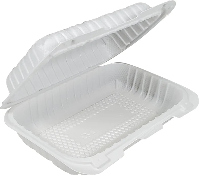 Clamshell Container - 9x6x3 - White