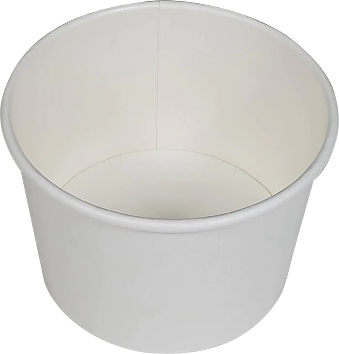 8 oz Paper Soup Container - White - 8SCW