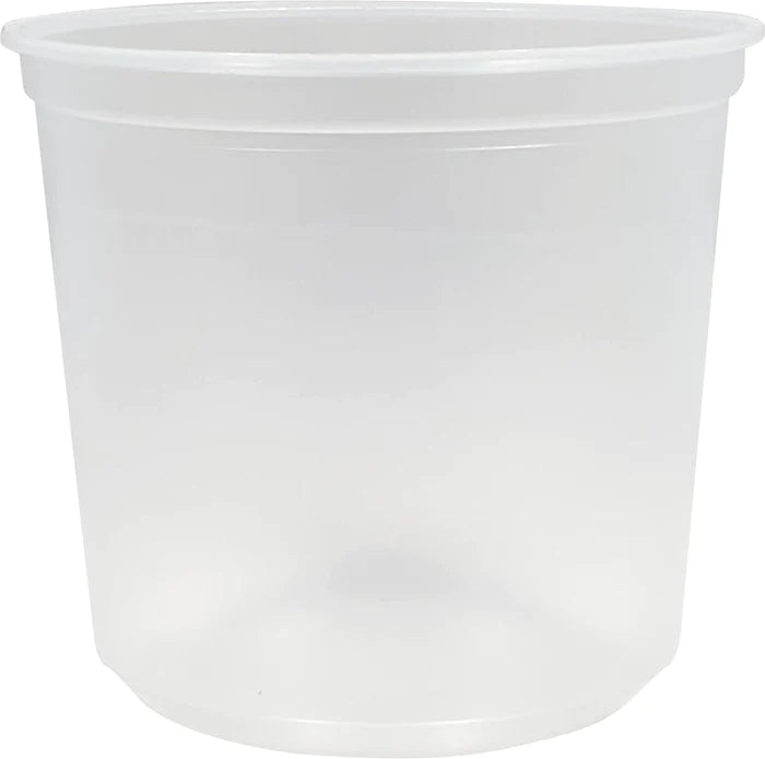 24 Oz PP Clear Deli Container - 9505103 / PK24TC