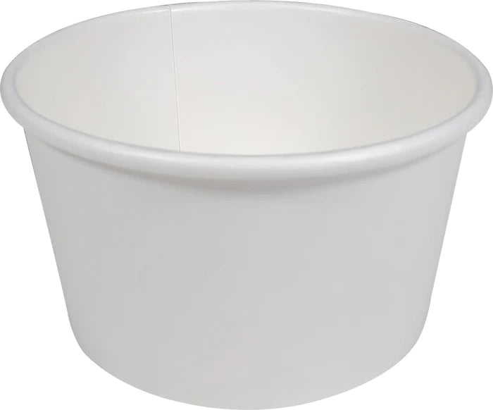 Paper Soup Container - White - 12SCW