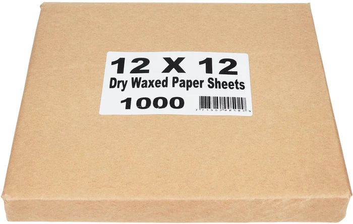 Wax Paper - Dry - 12"x12"