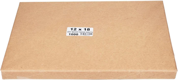Wax Paper - Dry - 12"x18"