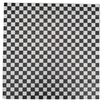 Checkered Sheets - Black - 14"x14" - 172051