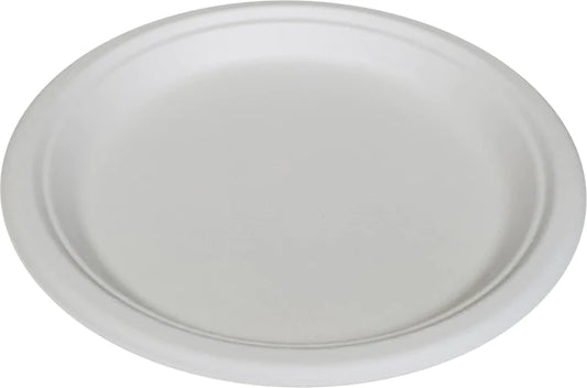 9" Round Plate- Biodegradeable