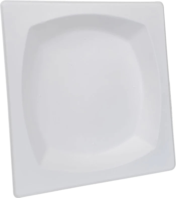 8" Square Bagasse Plate - Retail Pack