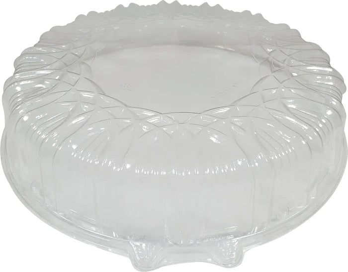 18" Clear Plastic Lid for Round Catering Tray - AR206R