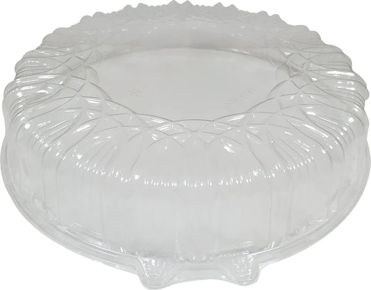 18" Clear Plastic Lid for Round Catering Tray - AR206R