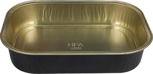 Gold Gourmet To Go Container With Dome Lids