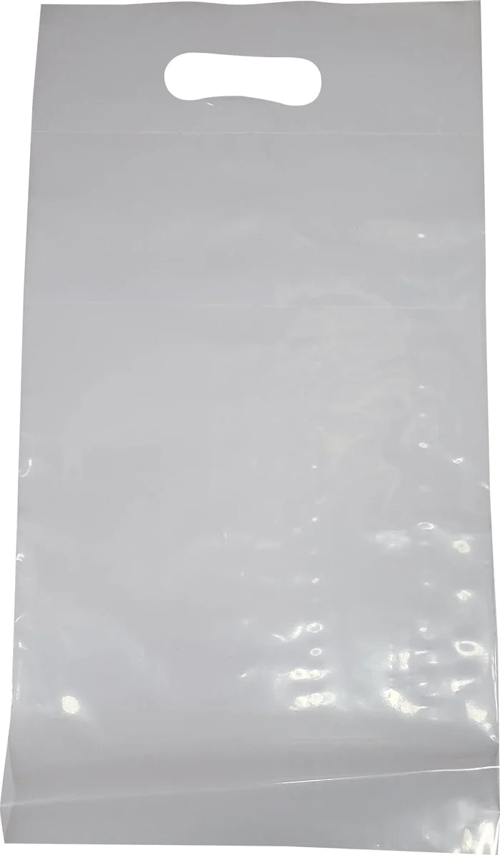 9"x14" Plastic Bags - P.E. - 3 mil w/Handle