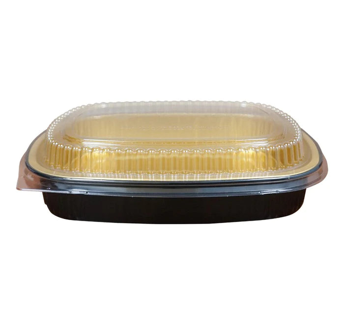 Gold Gourmet To Go Pans With Lids - Large