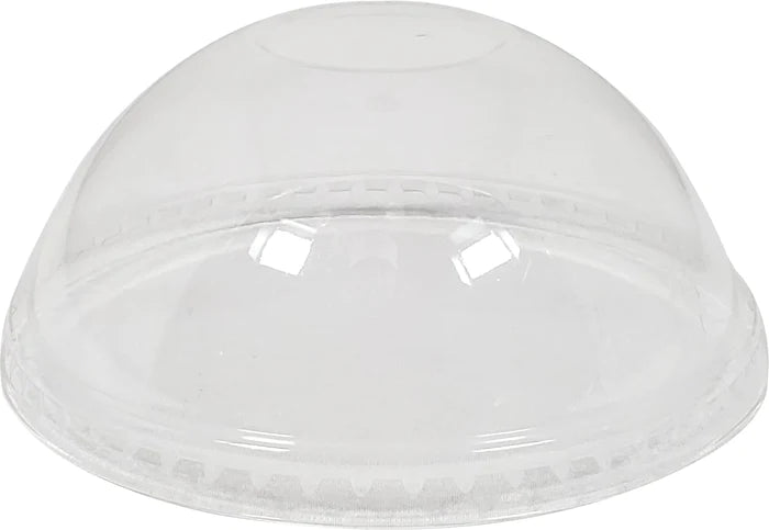 Dome Lid No Hole For 6/8/10/12oz Dessert Cup (PET)