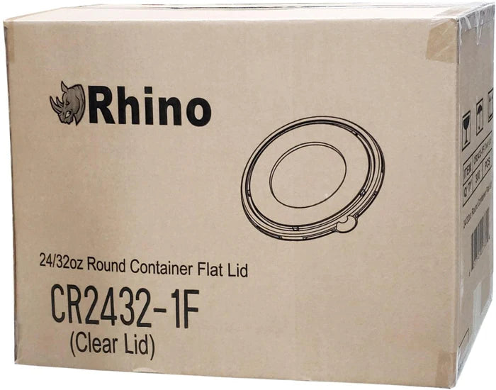 Clear Flat Lid for CR24/CR32 - CR2432-1F