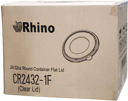 Clear Flat Lid for CR24/CR32 - CR2432-1F