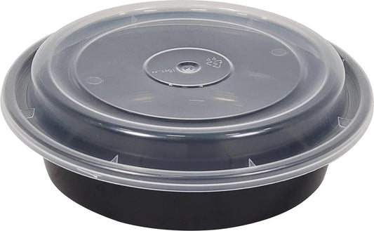 TS64 - Safe-T-Fresh - Tamper Resistant Plastic Hinged Cont - Clear - 64 oz