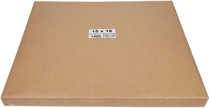 Wax Paper - Dry - 15"x18" - S510