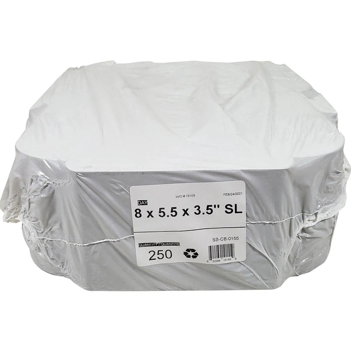 White Cake Boxes - 8x5½x3½