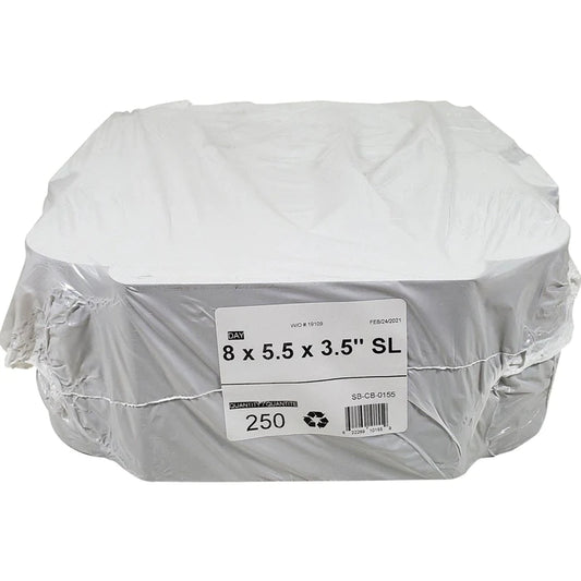 White Cake Boxes - 8x5½x3½